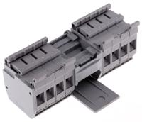 1sna115338r2500 Entrelec Distribution Block, 2 Way, 10-70 inputmm², 200A, 800 V, Grey