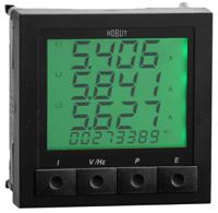 m850-lcd HOBUT M850 LCD Digital Panel Multi-Function Meter for Current, Energy, Frequency, Power, Voltage, 96mm x 96mm
