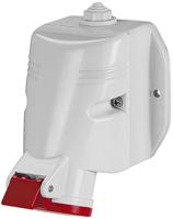 5131657t Scame IP44 Red Wall Mount 3P + N + E Industrial Power Socket, Rated At 16A, 415 V