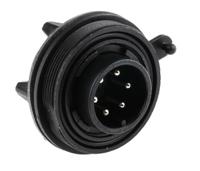px0738p Bulgin Circular Connector, 6 Contacts, Panel, Standard Connector, Plug, Male, IP68, IP69K, Standard Buccaneer Series