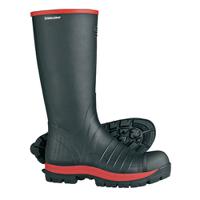 fru444 Goliath Quatro Black, Red Steel Toe Capped Unisex Safety Boot, UK 10, EU 44