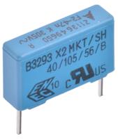 b32932a3473k000 EPCOS B3293 Metallised Polyester Film Capacitor, 305V ac, ±10%, 47nF, Through Hole