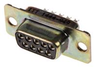 053516-0013 ITT Cannon D*M 9 Way Panel Mount D-sub Connector Socket, 2.84mm Pitch