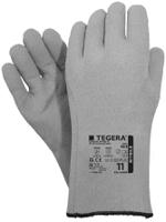 464-9 Tegera 464 Grey Polyester Polyester Work Gloves, Size 9, Nitrile Coating