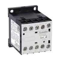 11bg1201d125 Lovato BG12 Contactor, 125 V dc Coil, 3-Pole, 12 A, 22 kW, 1NC, 690 V