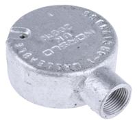 228-889 RS PRO Terminal Box, Conduit Fitting, 20mm Nominal Size, M4, Steel