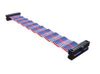 fftp-10-d-1800-01-n Samtec FFTP Series Ribbon Cable, 10-Way, 450mm Length, Tiger Eye IDC to Tiger Eye IDC
