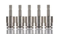 100230406 Norgren PNEUFIT 10 Series Straight Fitting, Push In 4 mm to Push In 6 mm, Tube-to-Tube Connection Style, 10023