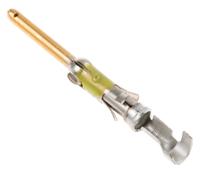66400-3 TE Connectivity Male Crimp Circular Connector Contact, Contact Size 16, Wire Size 24 → 20 AWG