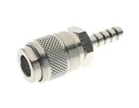 176-1904 RS PRO Nickel Plated Brass Male Quick Air Coupling, 6mm Hose Barb
