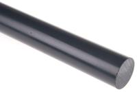 438-6336 RS PRO Grey Polyvinyl Chloride PVC Rod, 1m x 30mm Diameter