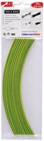 308-30316-his-3-bag-31-po-x-gnye HellermannTyton Heat Shrink Tubing, Green 3mm Sleeve Dia. x 200mm Length 3:1 Ratio, HIS-3 BAG Series