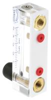 25102a14bvbn Key Instruments FR2000 Series Variable Area Flow Meter for Gas, 0.4 L/min Min, 5 L/min Max