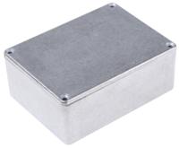 1590ws Hammond 1590 Series Natural Die Cast Aluminium Enclosure, IP65, Natural Lid, 110 x 82 x 44mm