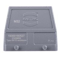 19300160527 HARTING Han B Heavy Duty Power Connector Hood, M32 Thread, Side Entry