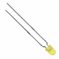 tlhy4405 Vishay3 V Yellow LED 3mm Through Hole, TLHY4405