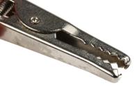 603006001 Hirschmann Test & Measurement Crocodile Clip 4 mm Connection, Nickel-Plated Steel Contact, 4A