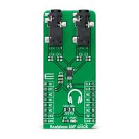 mikroe-4766 MikroElektronika MIKROE-4766, Headphone AMP Click Audio Amplifier mikroBus Click Board for mikroBUS socket for Audio