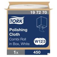197270 Tork Tork Dry Polishing Wipes, Roll of 450, 171 m x 315 mm