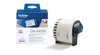 dk-44205 Brother DK Black on White Label, 30.48 mm Length, 62 mm Width