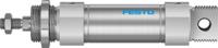 dsnu-40-50-ppv-a Festo 50 mm Pneumatic Roundline Cylinder - 196032 DSNU Series, Double Acting Acting