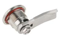 729-3189 RS PRO Stainless Steel Slotted Head Lock, 18mm Panel-to-Tongue, 20.2 x 22.2mm Cutout, Slotted Head Unlock