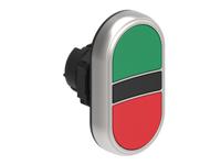 lpcb7113 Lovato LPCB71 Series Green, Red Momentary Push Button, 22mm Cutout