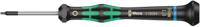 05118074001 Wera Hexagon Precision Screwdriver, 0.05 in Tip, 40 mm Blade, 137 mm Overall