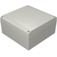 041616080 Rose Aluform Series Grey Die Cast Aluminium Enclosure, IP66, IK09, Grey Lid, 160 x 160 x 81mm