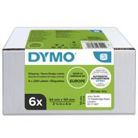 2093092 Dymo White Label Roll, 101mm Width, 54mm Height