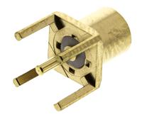 r113426000w Radiall, Jack Through Hole MCX Connector, 50Ω, Solder Termination, Straight Body