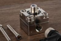 447-4449 RS PRO Oval Gear Flow Meter for Liquid, 0.01 L/min Min, 4 L/min Max