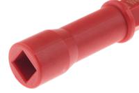 003460 Wera Square Screwdriver, 6.3 mm Tip, 154 mm Blade, 89 mm Overall