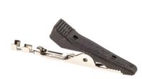 930318100 Hirschmann Test & Measurement Crocodile Clip, Brass, Bronze Contact, 8A, Black