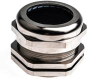 831-9034 RS PRO Metallic Nickel Plated Brass Cable Gland, M50 Thread, 31mm min., 38mm max., IP68
