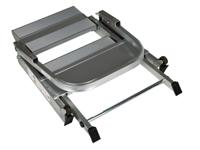 789-8508 RS PRO 2 Tread Aluminium Steps 0.44m Platform Height, Silver