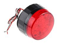 907-5965 RS PRO Red Flashing Beacon, 10 → 100 V dc, Screw Mount, LED Bulb, IP67