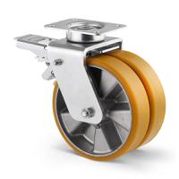 837798 Tente Castor Wheel, 600kg Capacity, 200mm Wheel