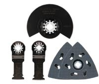 b-67511 Makita 5-Piece Oscillating Blade Set for use with Multi-Cutter