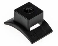 151-27010-lkc-pa66-bk HellermannTyton Self Adhesive Black Cable Tie Mount 17 mm x 25mm, 8mm Max. Cable Tie Width