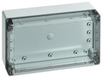 20100801 Spelsberg TG Series Grey Polycarbonate Enclosure, IP66, IP67, Clear Lid, 202 x 122 x 75mm