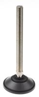 a095002 Nu-Tech Engineering M20 PA Reinforced Nylon Adjustable Foot, 2000kg Static Load Capacity 10° Tilt Angle