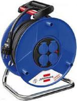 1208444 brennenstuhl 25m 4 Socket Type E - French Cable Reel