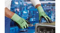 3466400-6 Mapa ULTRANE 664 Green Nitrile Foam Work Gloves, Size 6