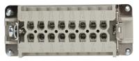10195000 EPIC Heavy Duty Power Connector Module, 16A, Female, H-BE Series, 16 Contacts