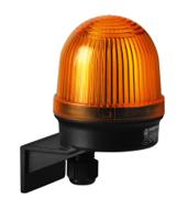 20330000 Werma 203 Series Yellow Continuous lighting Beacon, 12 → 230 V, Wall Mount, Filament Bulb, IP65