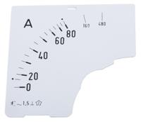 d72sd-dial-080480a HOBUT 0/80/480A Meter Scale for 80/5A CT