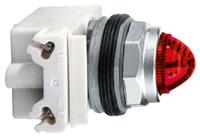9001kp40r9 Schneider Electric, Harmony 9001K, Panel Mount Red Pilot Light, 30mm Cutout, IP66, 125, 240V ac