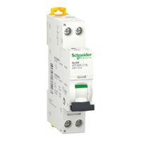 a9p71616 Schneider Electric Acti9 Acti9 iDT40K MCB, 1+N, 16A Curve C, 230V AC, 4.5 kA Breaking Capacity