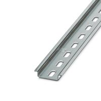 1206421 Phoenix Contact Steel Perforated DIN Rail, 2000mm x 35mm x 8mm